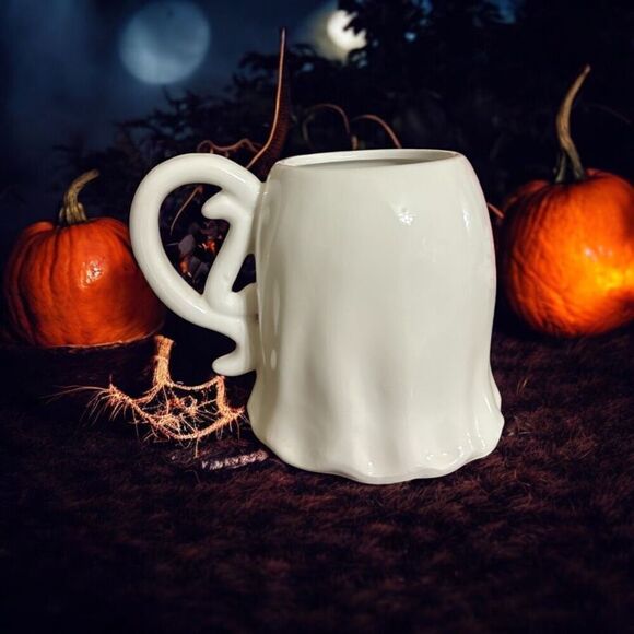 Halloween Ghost with a Broom Mug New - Picture 3 of 5